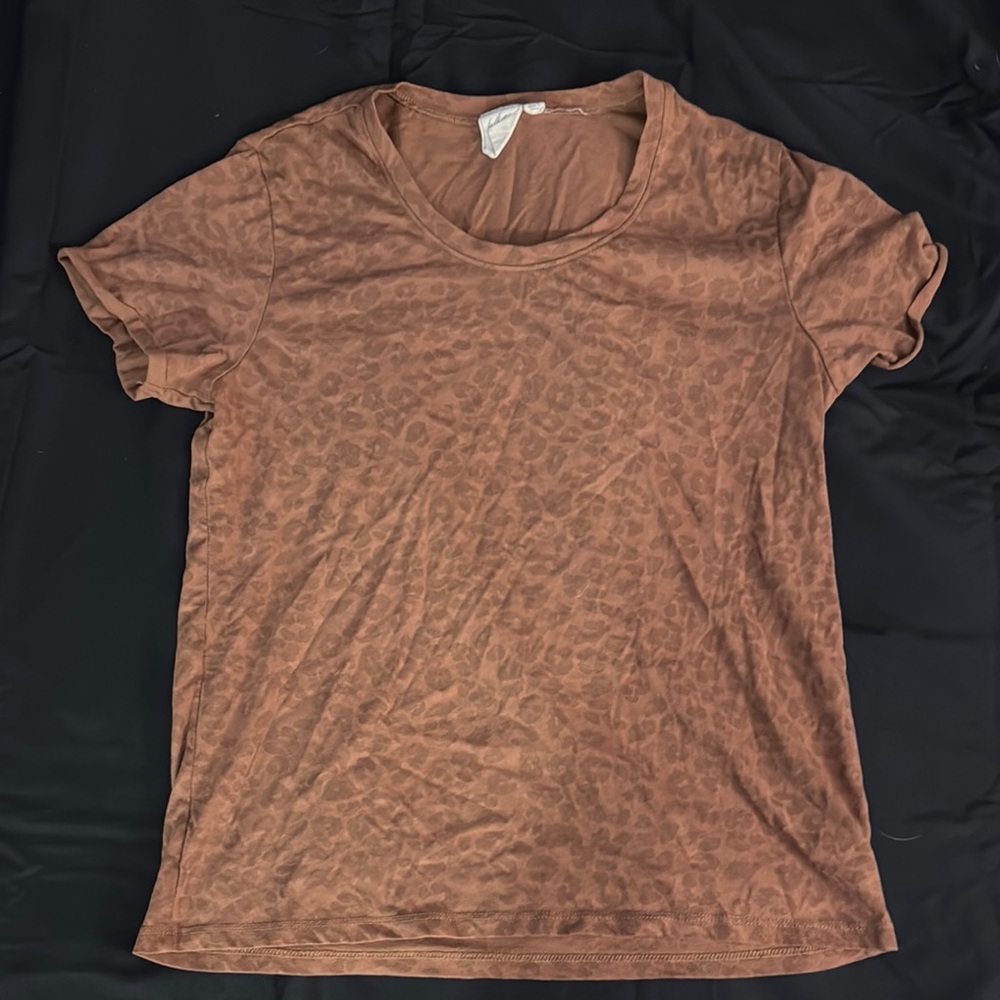 Leopard Print Brown Women's Top